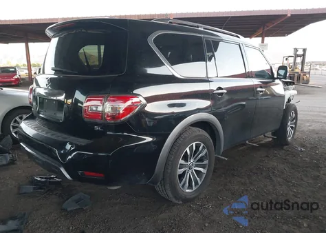 2019 Nissan Armada Sl из США, поврежденный, VIN JN8AY2ND8K9088805